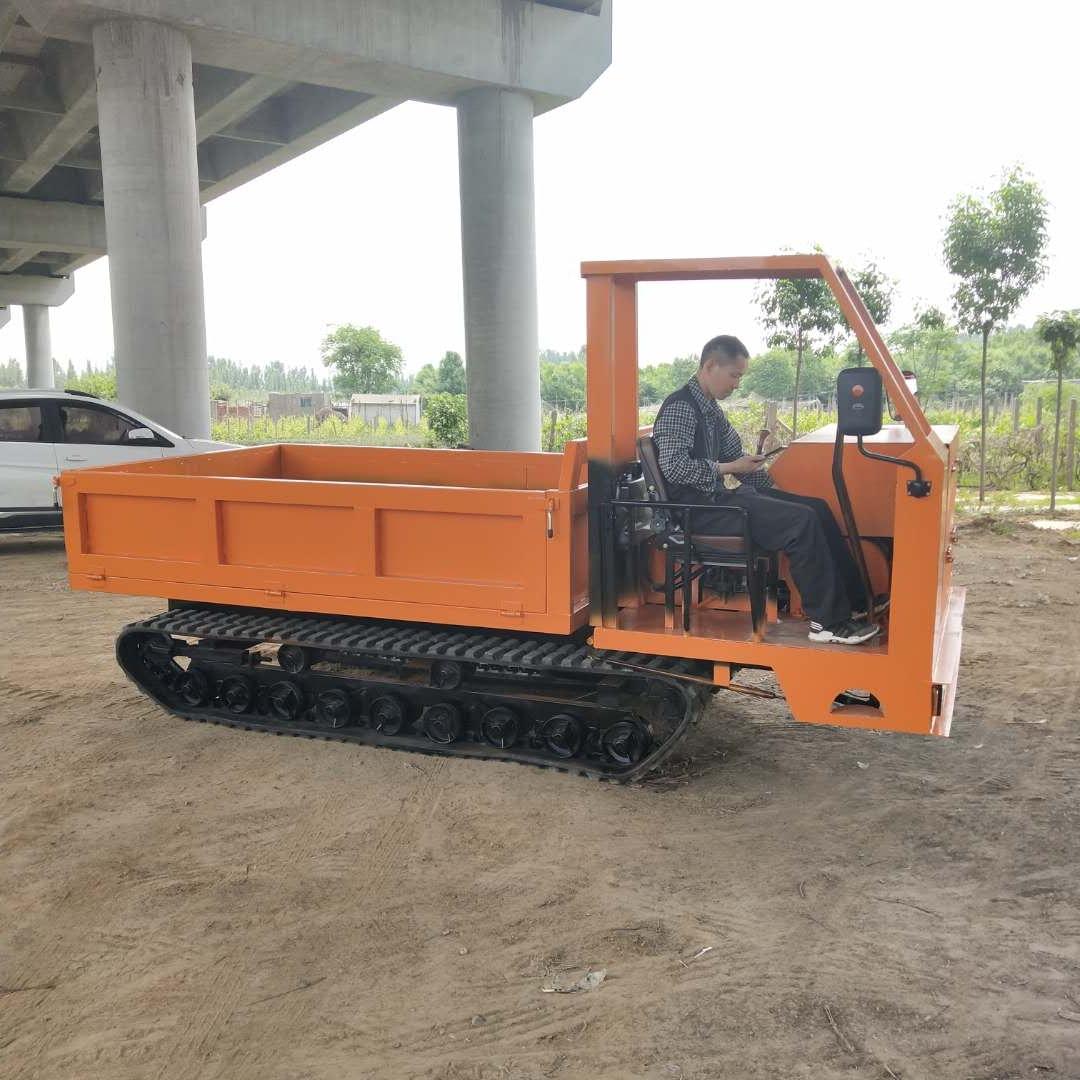 泥泞路沼泽四不像履带车 全地形运输工程履带车 小型沼泽地转运履带自卸车厂家定制